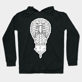 skeleton lightbulb Hoodie